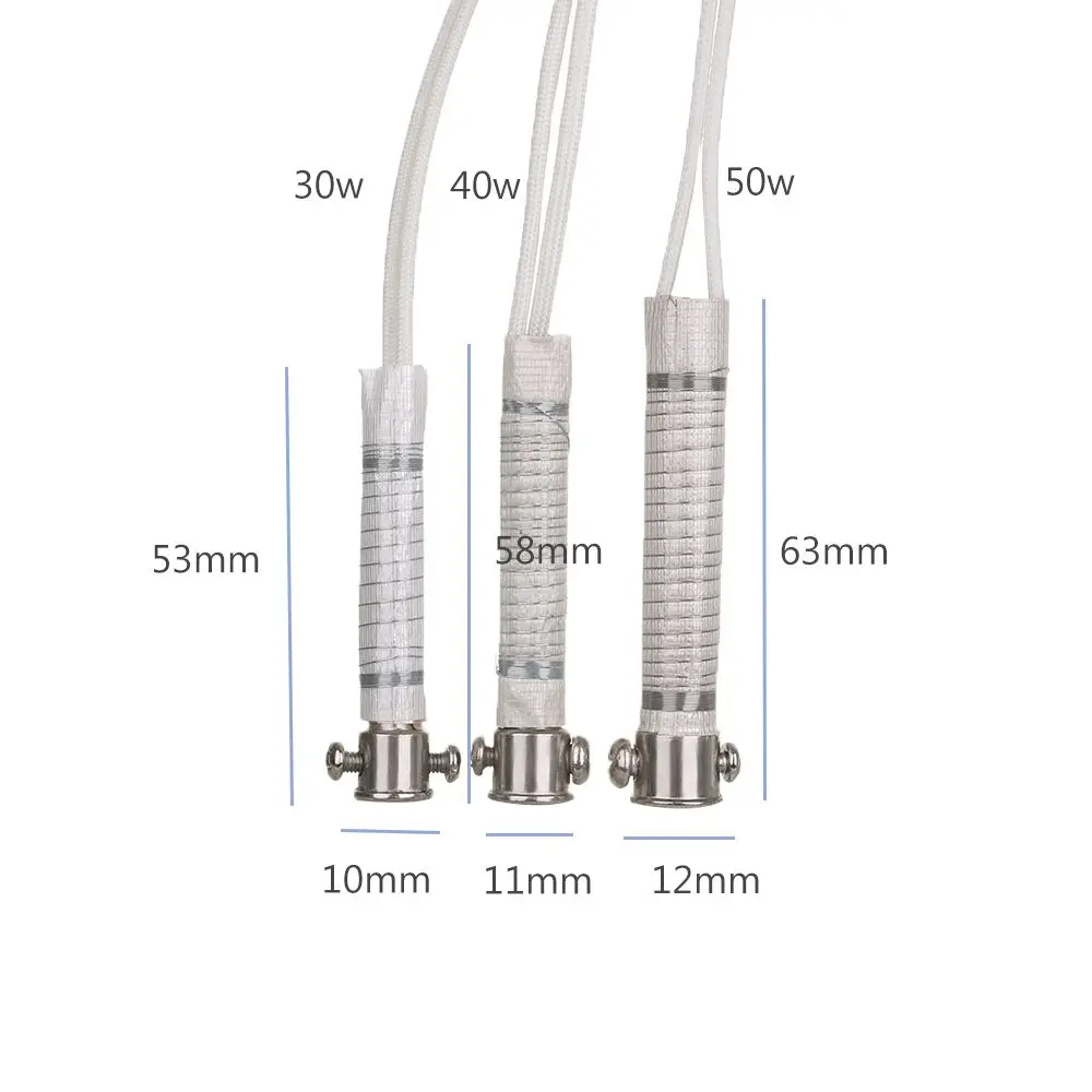 Núcleo de soldador duradero de 30/40/60W, elemento calefactor de repuesto, equipo de soldadura, herramienta de soldadura, accesorio metalúrgico,