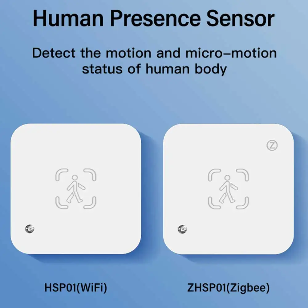 Tuya Zigbee OR WiFi Human Presence Motion Sensor MmWave Radar Detector With Light Sensor For Smart Life replace PIR Sensor