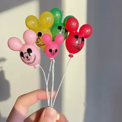 24szt Disneyland Balon Mickey Rozmiar Mieszana dostawa Indywidualny nadrukowany wzór Mickey Zabawka luzem Losowy prezent do dekoracji Diy