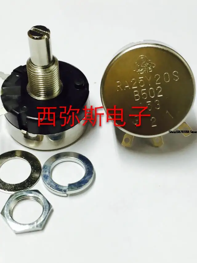 

Wire wound potentiometer ra25y20sb502 5K wire imported from Japan TOCOS Original New Quick Shipping