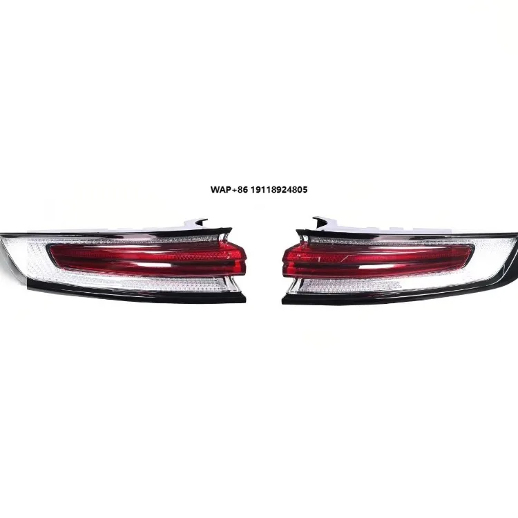 

New 12V Clear Lens for Cayenne 9Y0.2 OE Tail Light Red Bottom Running Water 2018-2024 4000 Lm 70W