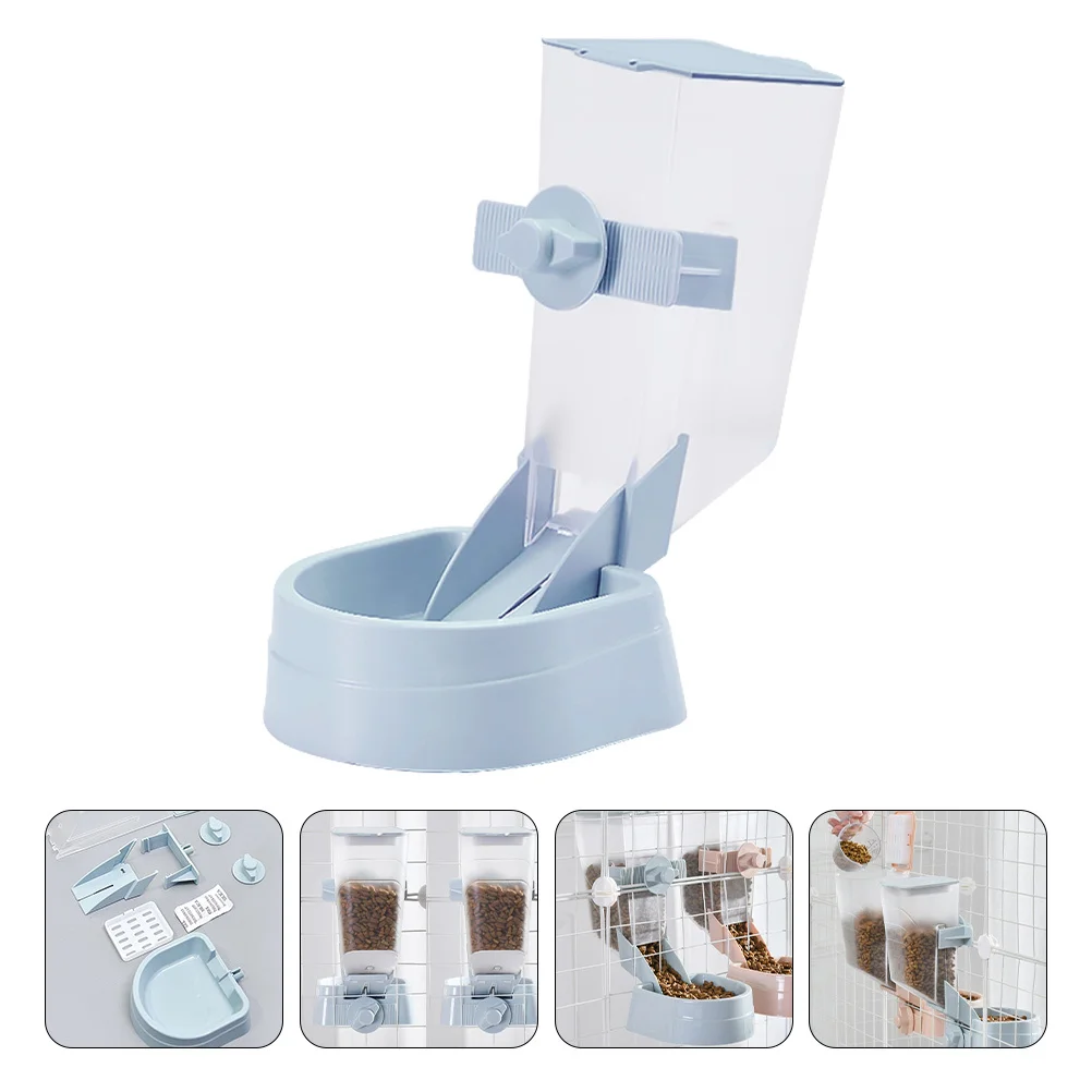 

2L Large Capacity Hanging Pet Feeder For Dogs Cats Automatic Food Dispenser Bowl Cage Dog Feeder Pet Supplies Puppy Bowl