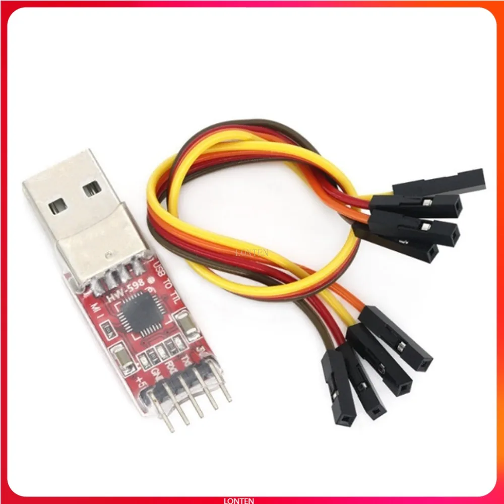 USB-последовательный модуль CP2102 Модуль SUNREPHANT USB-TTL STC Загрузка Совместимость с кабелем Dupont LT-CK0005