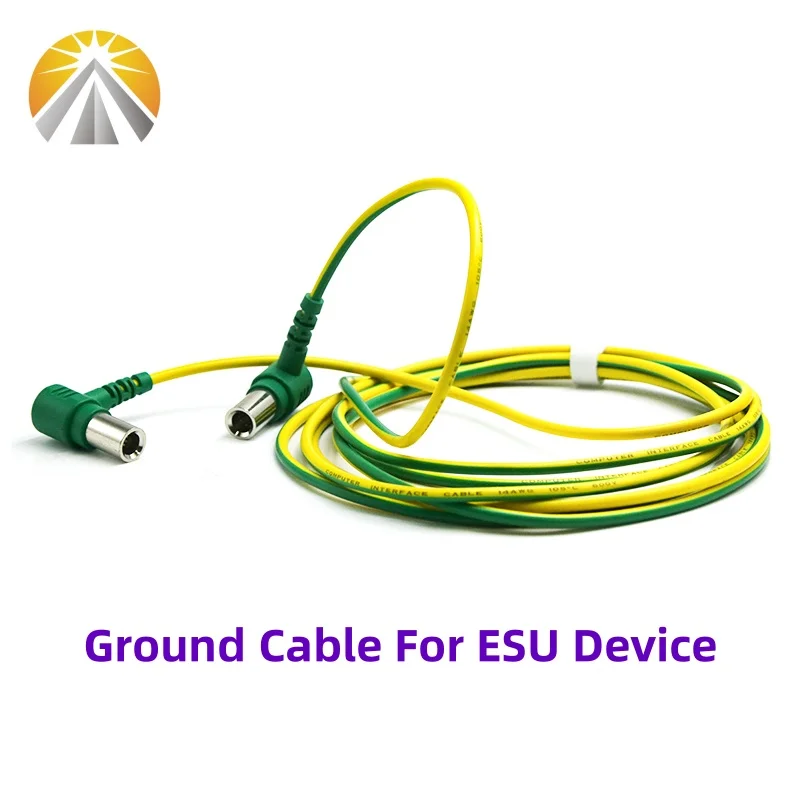 Ground Earth Wire Cable ECG Cable For High Frequency Electrotome ESU Medical Device Potential Equalization Socket Grouding Cable
