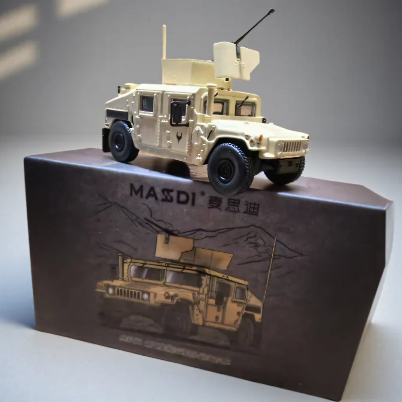 Masdi 1:64 M1151 Enhanced Armament Carrier Alloy Diecast Model Car Military Toy Collectible Ornament