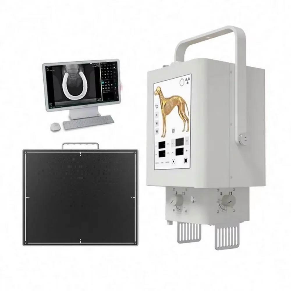 High-frequency 5.6 kW digital veterinary X-ray machine equipment