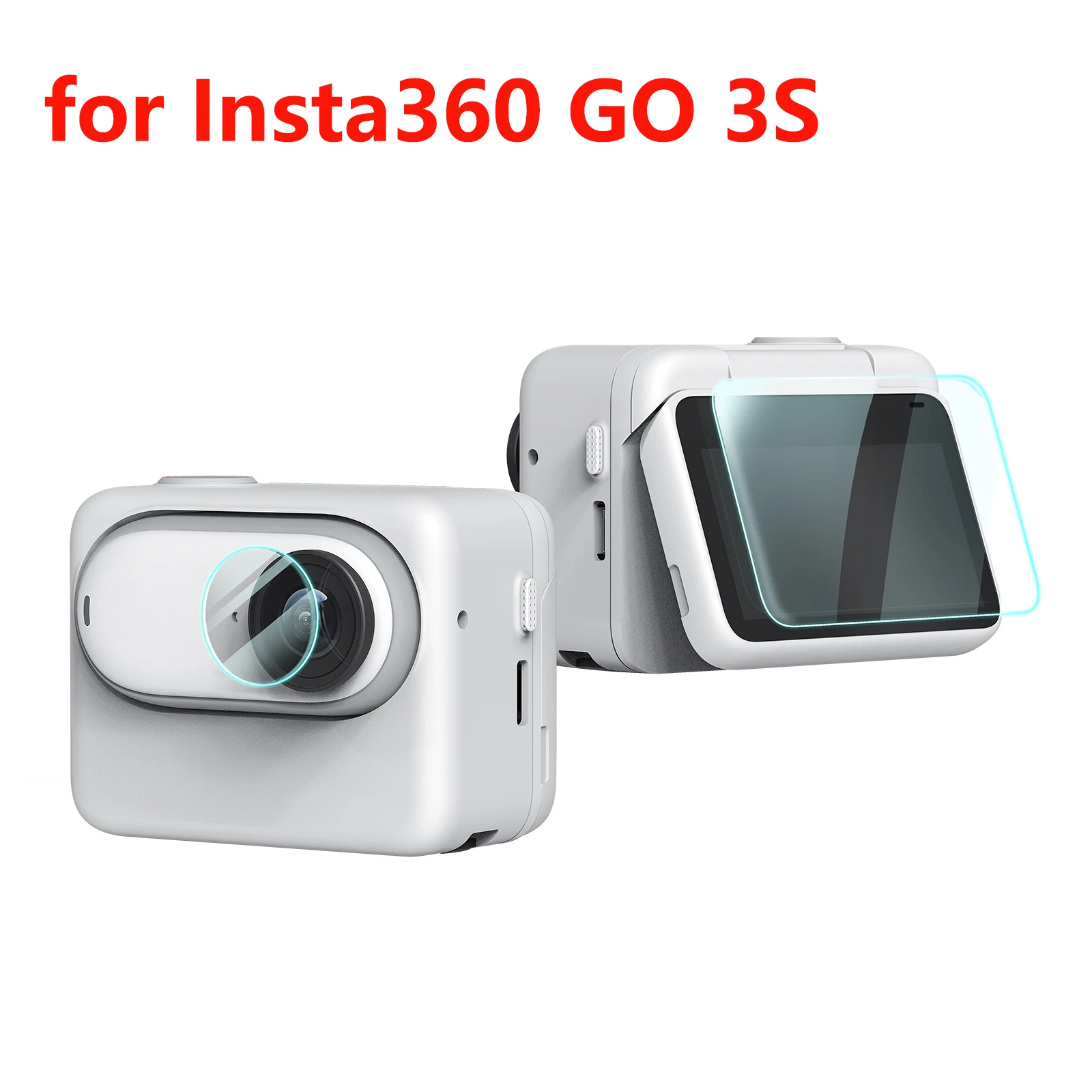 

Protective Tempered Glass for Insta360 GO 3S Camera Protector Film Screen Lens Film for Insta360 GO 3 Action Camera Accessories