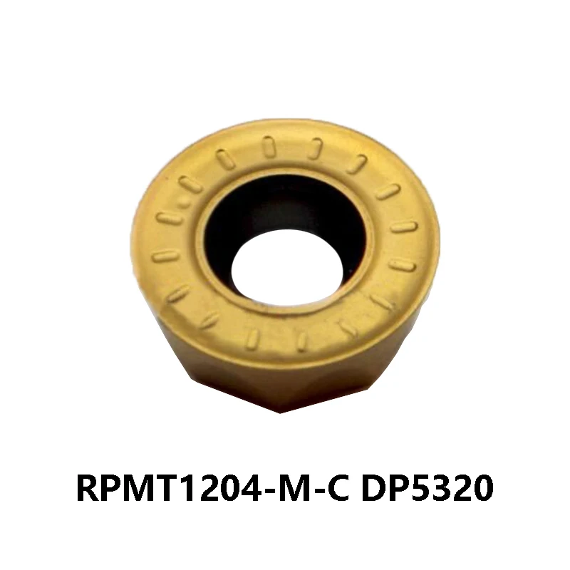 Original RPMT RPMT0802 RPMT10T3 RPMT1204 MO M-C DP5320 metal torneamento torno ferramenta de corte máquina fresa carboneto inserções