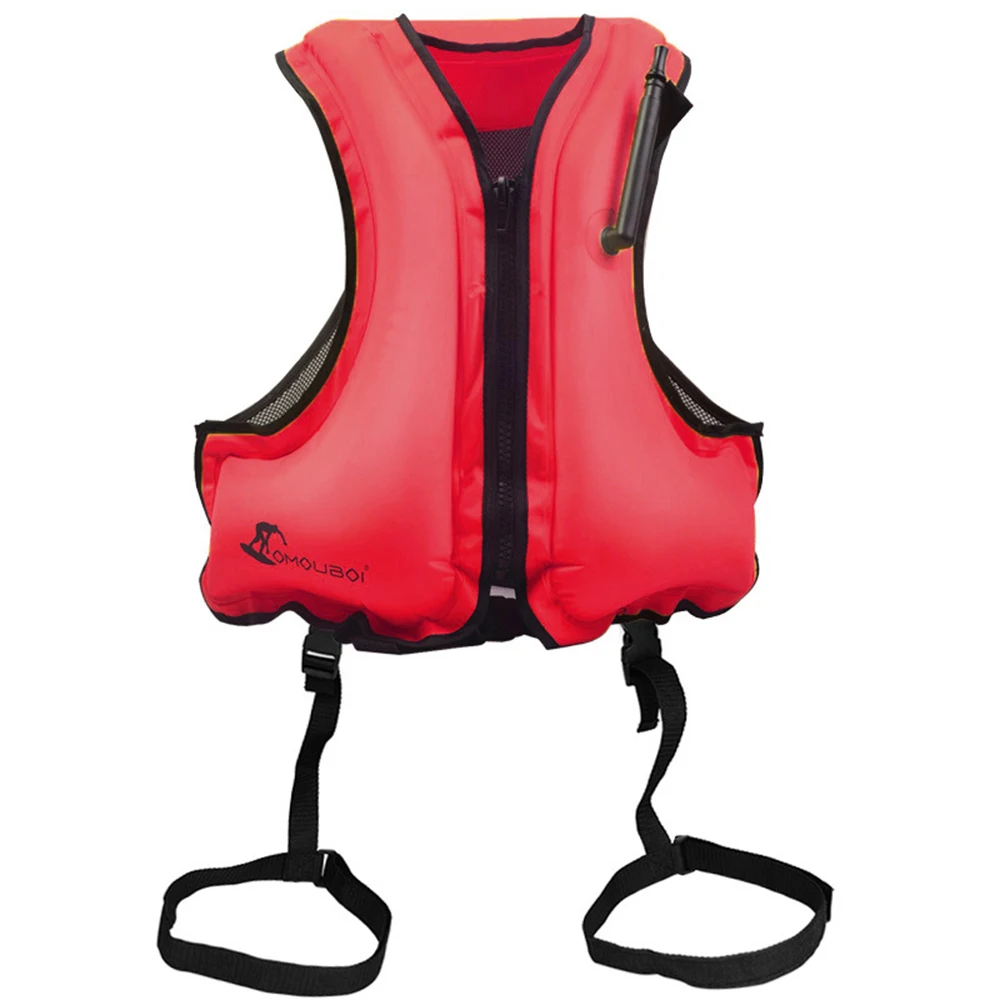 Adult Life Jacket Inflatable Swim Vest for Snorkeling Floating Device Swimming Drifting Surfing Water Sports Life Saving