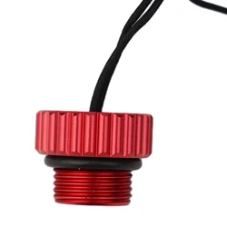 Scuba Diving DIN Tank Valve Threaded Cover Aluminum Dust Plug Protection Cap Multicolor Dustproof End Cap Replacement      N E W