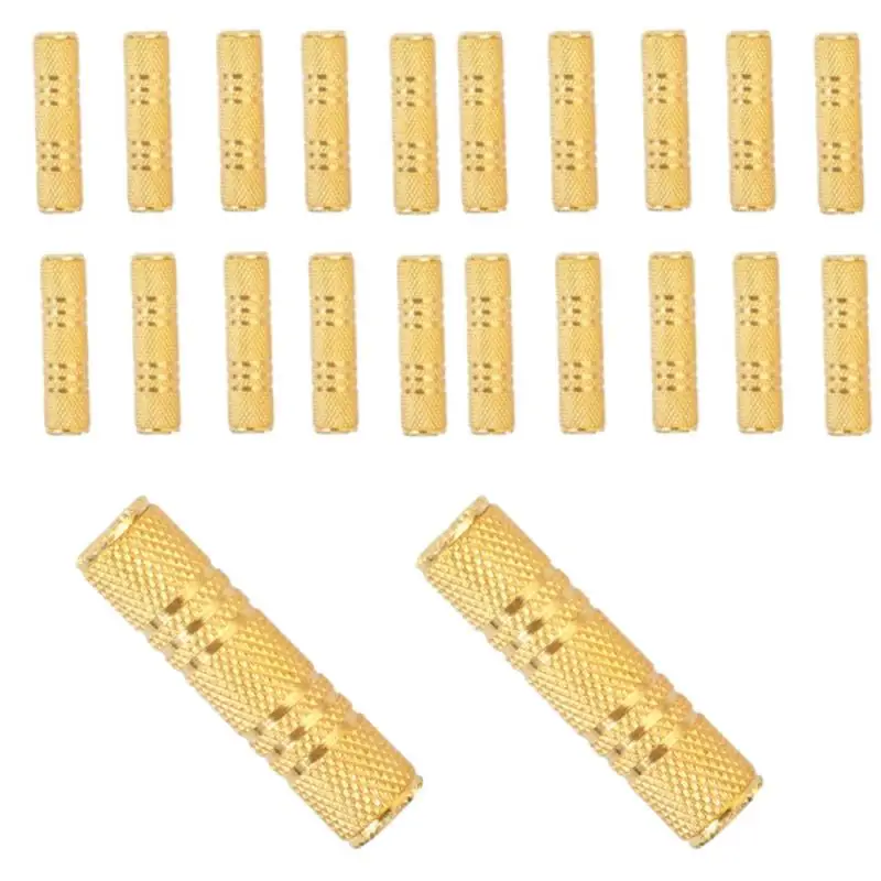 3.5 Mother to Mother Stereo Adapter Gold Plated