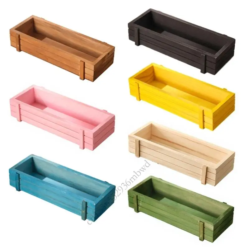 

K43D Sustainable Natural Flower Pot With Airflows Holes For Cacti Herbs Easy To Move Home Garden Office Decoration