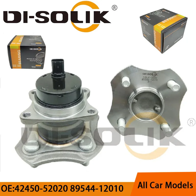 DI-SOLIK Auto Parts Rear Wheel Hub Bearing Assembly 42450-52020 42450-52021 713618680 RW8209 3DACF026F-1AS BR930358 VKBA3931
