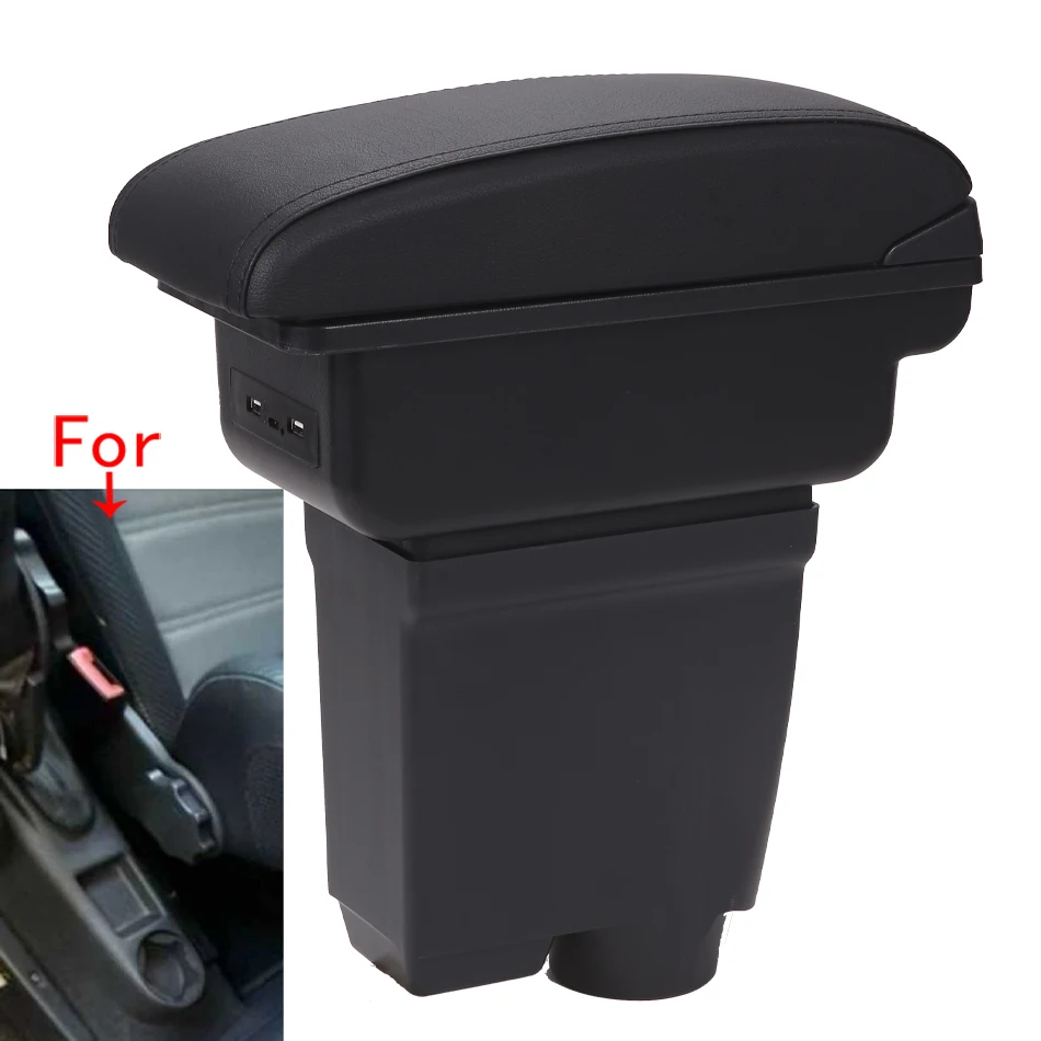 For Volkswagen SAVEIRO Armrest Box for Volkswagen Saveiro Car Armrest Central Storage Box Interior Arm Support Auto Parts