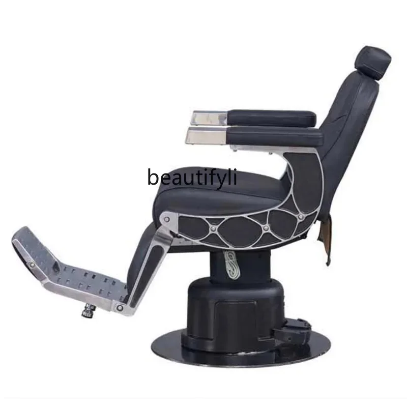 Electric Barber Shop Chair Simple Put down Hair Cutting Chair for Hair Salon Salon Japanese Hair Cutting Salon Chair