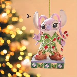 جديد ديزني نقطة عيد الميلاد الحلي أنيمي الكرتون الاكريليك طائرة شجرة عيد الميلاد الديكور المعلقات ديكور المنزل الاطفال اللعب هدايا أعلى 10 مبيعات زخرفة شجرة عيد الميلاد ديزني - رقم 1