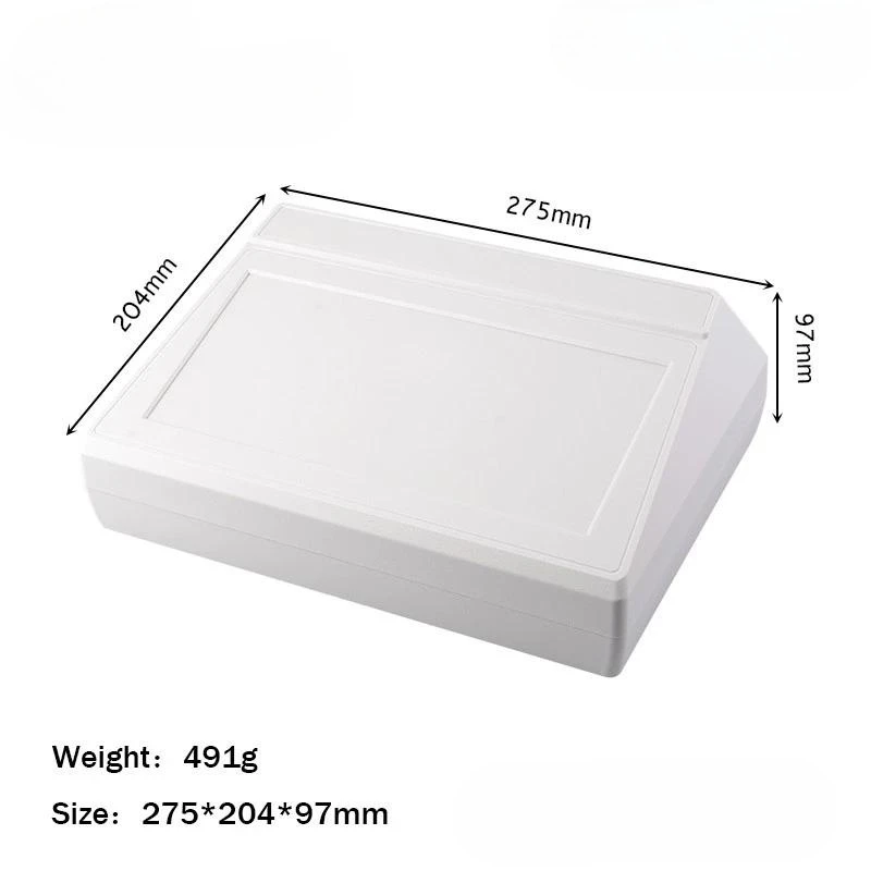 275x204x97mm ABS Plastic Project Case Plastic Enclosure Electronic Housing Products Diy Instrument Wire Connectors Desktop Box