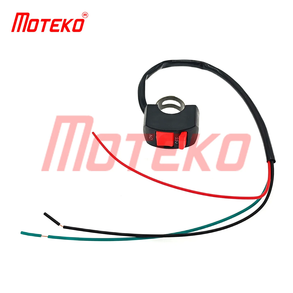 

BX22040042 MOTORCYCLE RIGHT HANDLE BAR FLAMEOUT SWITCH HANDLE SWITCH ON OFF BUTTON FOR MOTO MOTOR ATV BIKE DC12V/10A BLACK