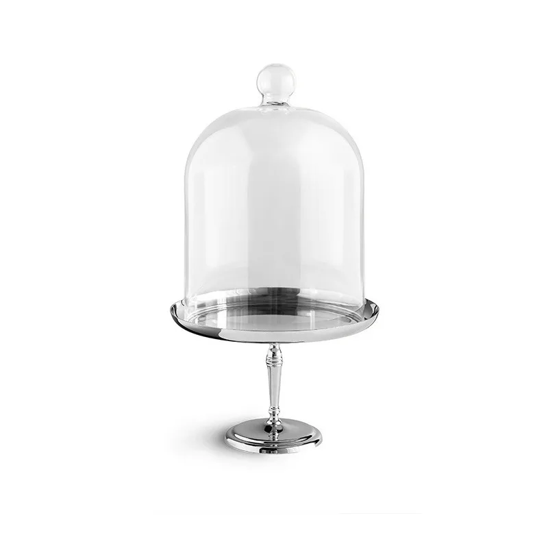 Stands with Glass Lids – Tall Dessert and Pastry Trays and Decorative Pieces; Minimum Order Quantity: 2 Pieces