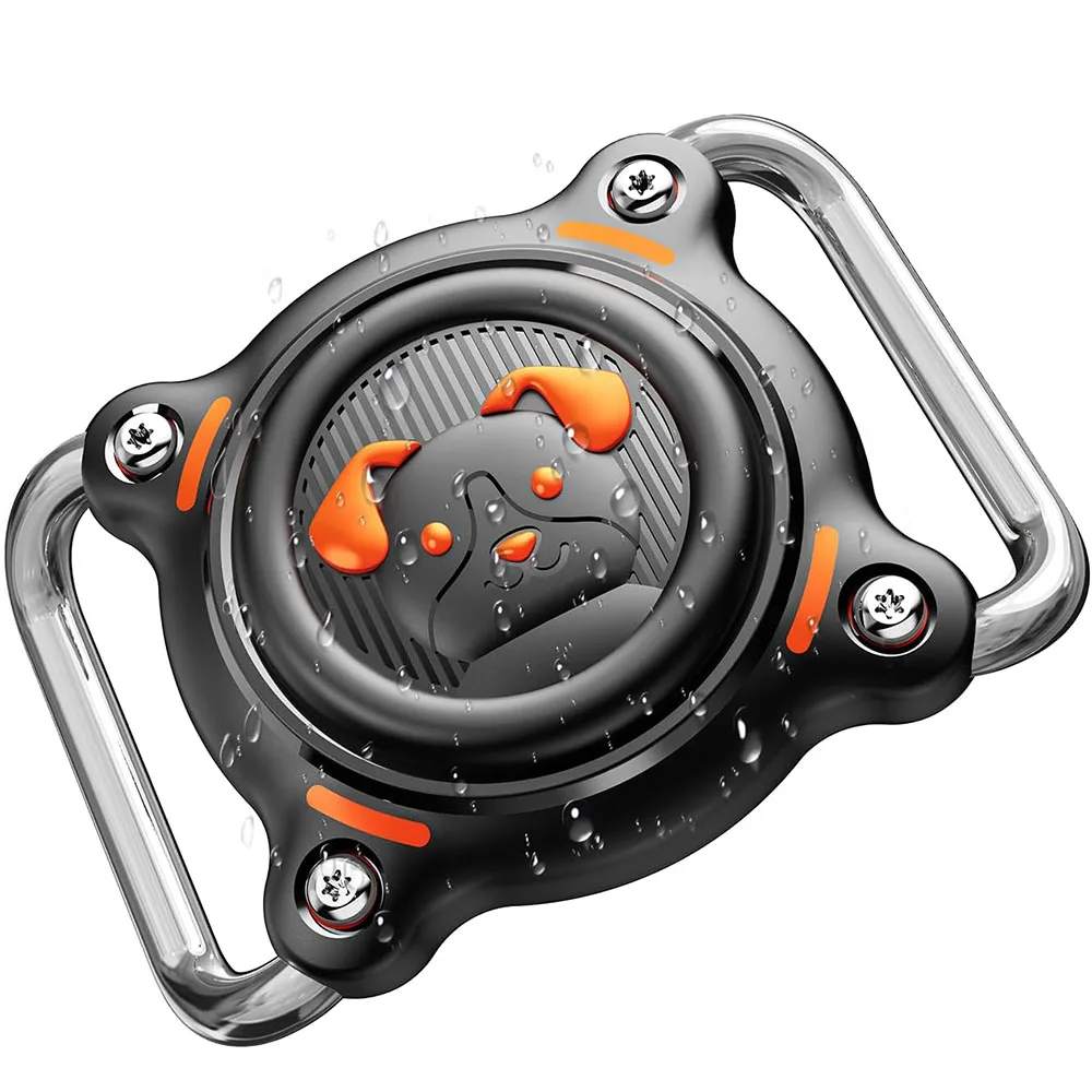 

Держатель Eayburst AirTag для Apple Air Tag, держатель для ошейника для собак, Airtags, GPS-искатель, водонепроницаемый защитный чехол для AirTag, ошейник для домашних животных