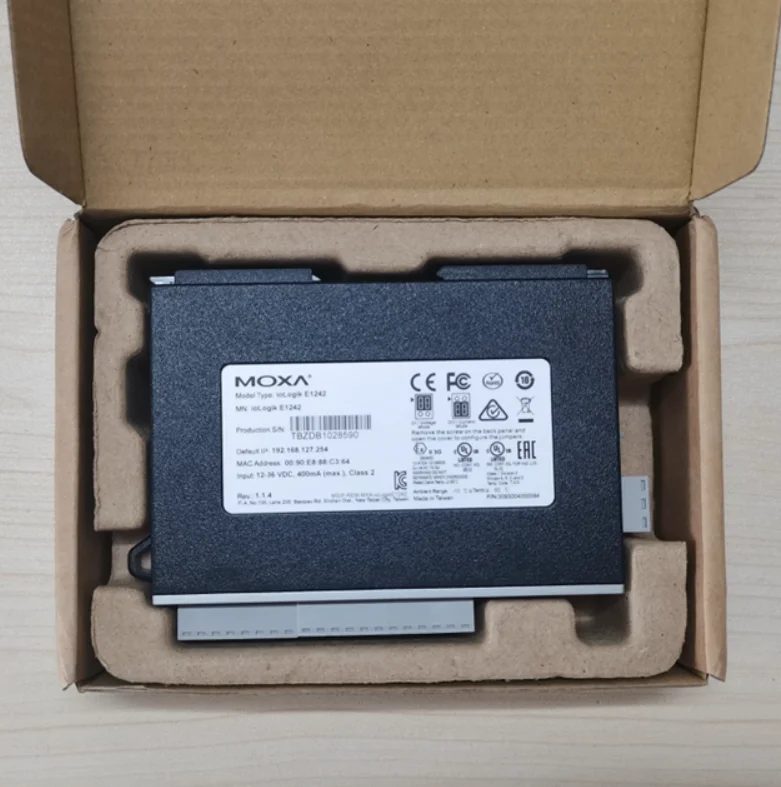 Remote Ethernet Switch, ioLogik E1200 Series, MOXA, ioLogik E1242