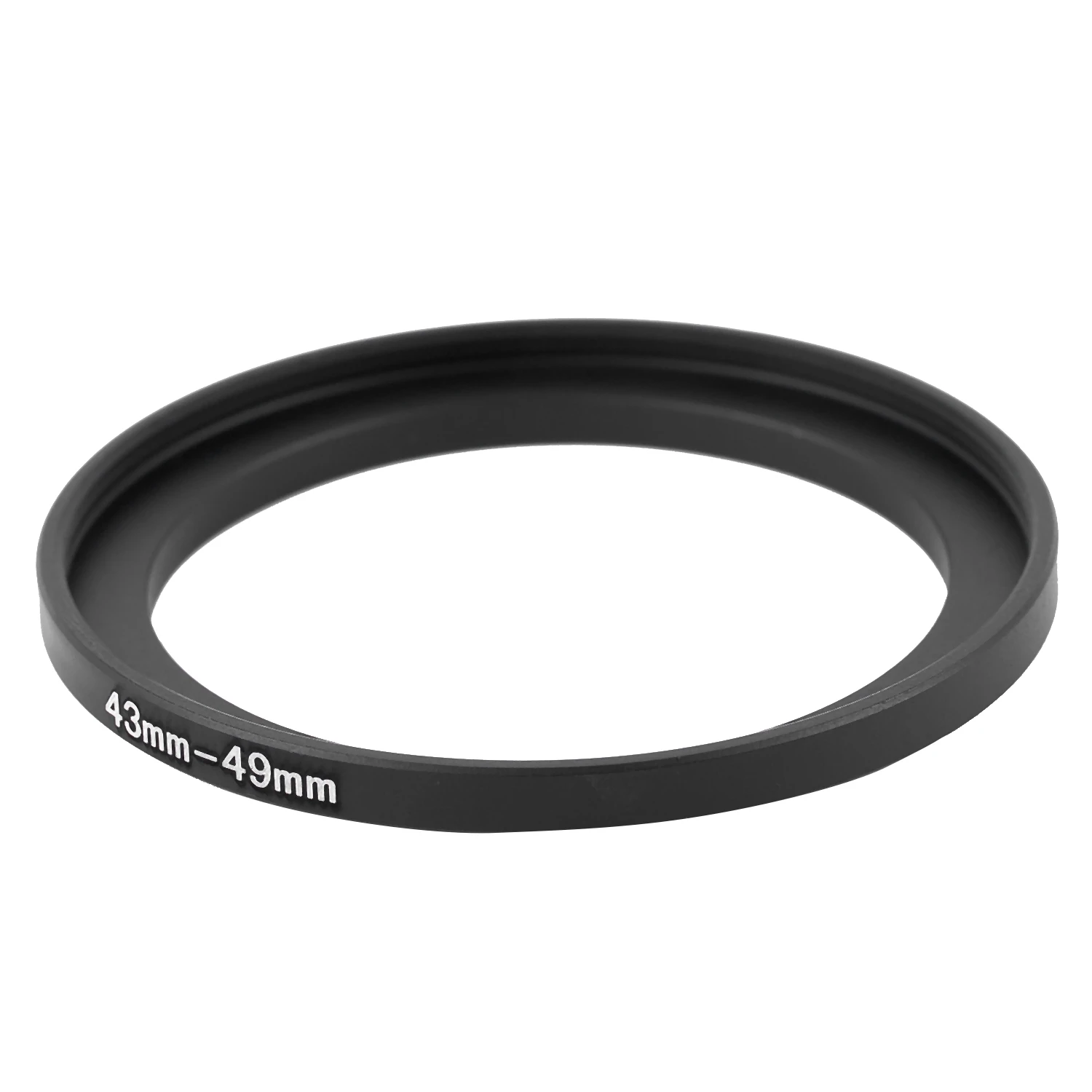 Adaptador de anillo de filtro de Metal de 43mm a 49mm para cámara