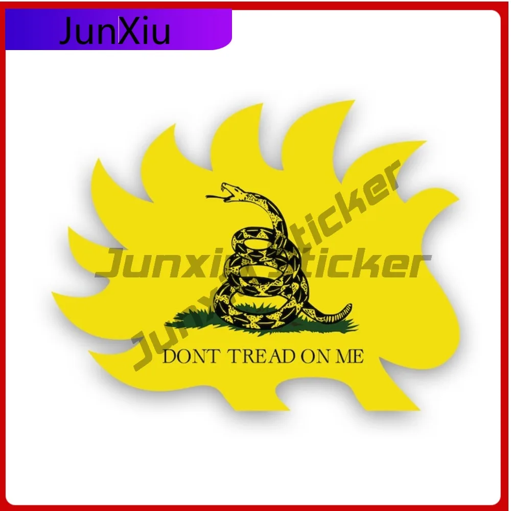 

Libertarian Porcupine Dont Tread On Me Anime Car Waterproof Vinyl Decal For Suvs Outdoor Outdoor Decor Fun Creative Fun Fun