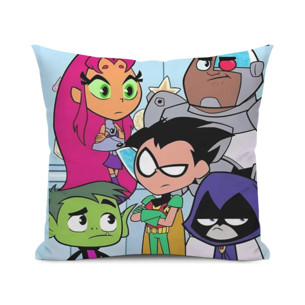 Teen Titans_W3WC6Q Cushion Cover  Home Decor Sofa Pillow Home Pillowcase