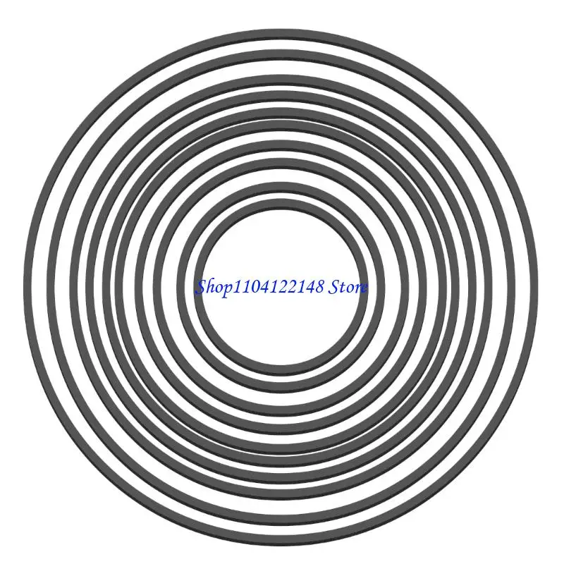 Ceinture en caoutchouc carrée P9FA, épaisseur 1.2mm, option pliée 105mm-150mm pour ruban carré