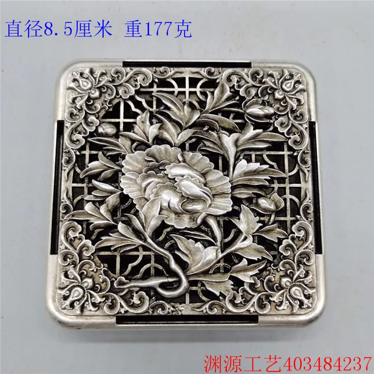 

Pure copper ink cartridge, silver hollow tea ceremony incense burner, various pattern boxes, home decoration handicrafts