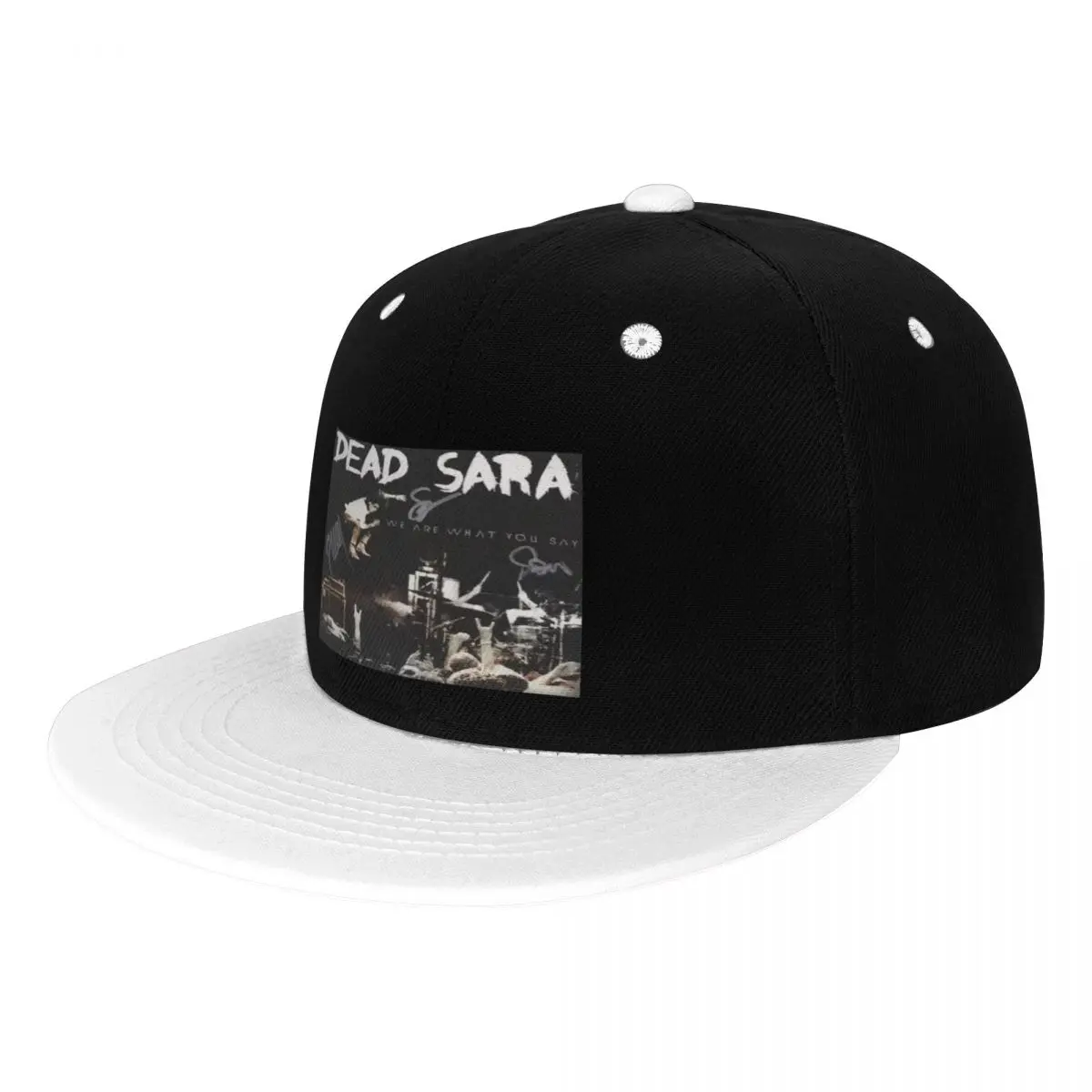 Dead Sara-Custom Logo Sun Cap para homens e mulheres, chapéu de beisebol, nós somos o que você diz, verão