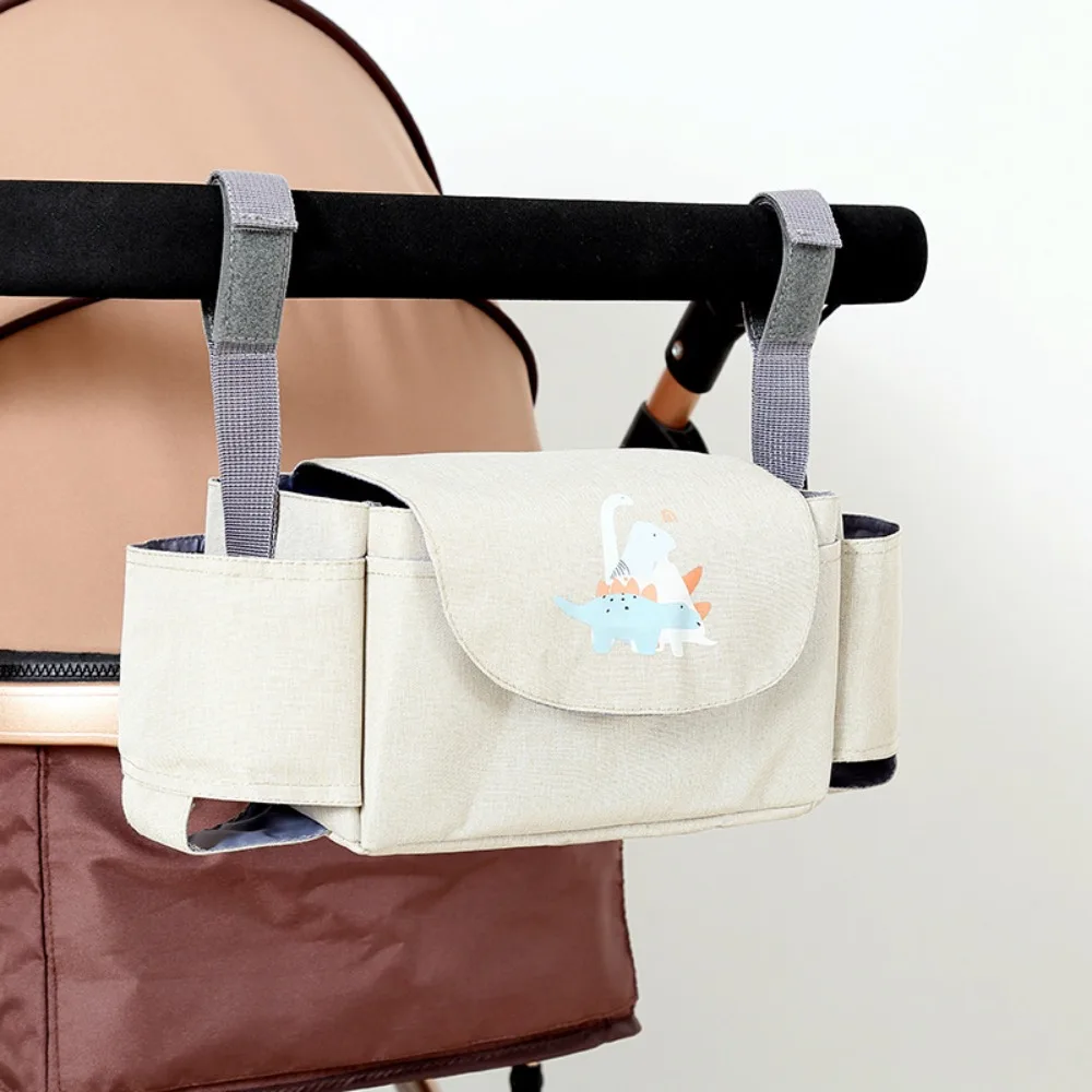 

Multifunctional Baby Stroller Bag Large Capacity with Multiple Pockets Stroller Storage Hanging Bag Mom Handbag Baby Care