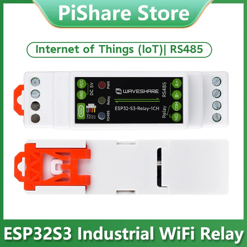 

ESP32-S3 Промышленная плата управления Сетевое реле Wi-Fi промышленного класса IOT RS485 Коммуникатор Bluetooth