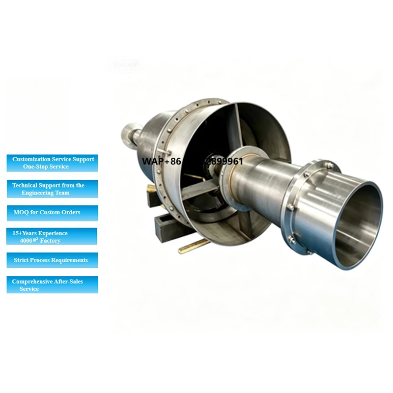 Custom Heavy Large Mining Rotor Screw Conveyor Shaft Assembly for Industry & Construction Equipment