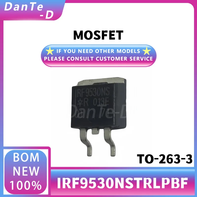 10ชิ้น IRF9530NSTRLPBF IRF9530NS ถึง-263-3 MOS ท่อผลสนามของแท้