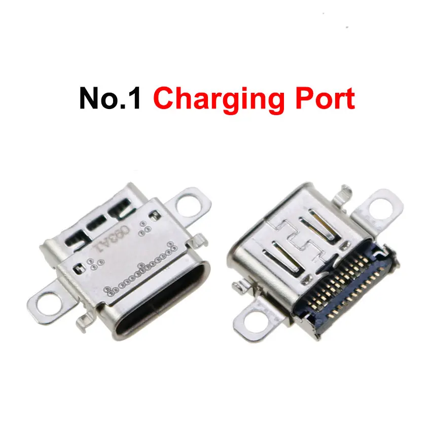 Puce de carte mère Type-C, port de charge, 2 Végét, fente pour carte market, prise de batterie, écran LCD, connecteur FPC pour commutateur NS OLED, 1PC