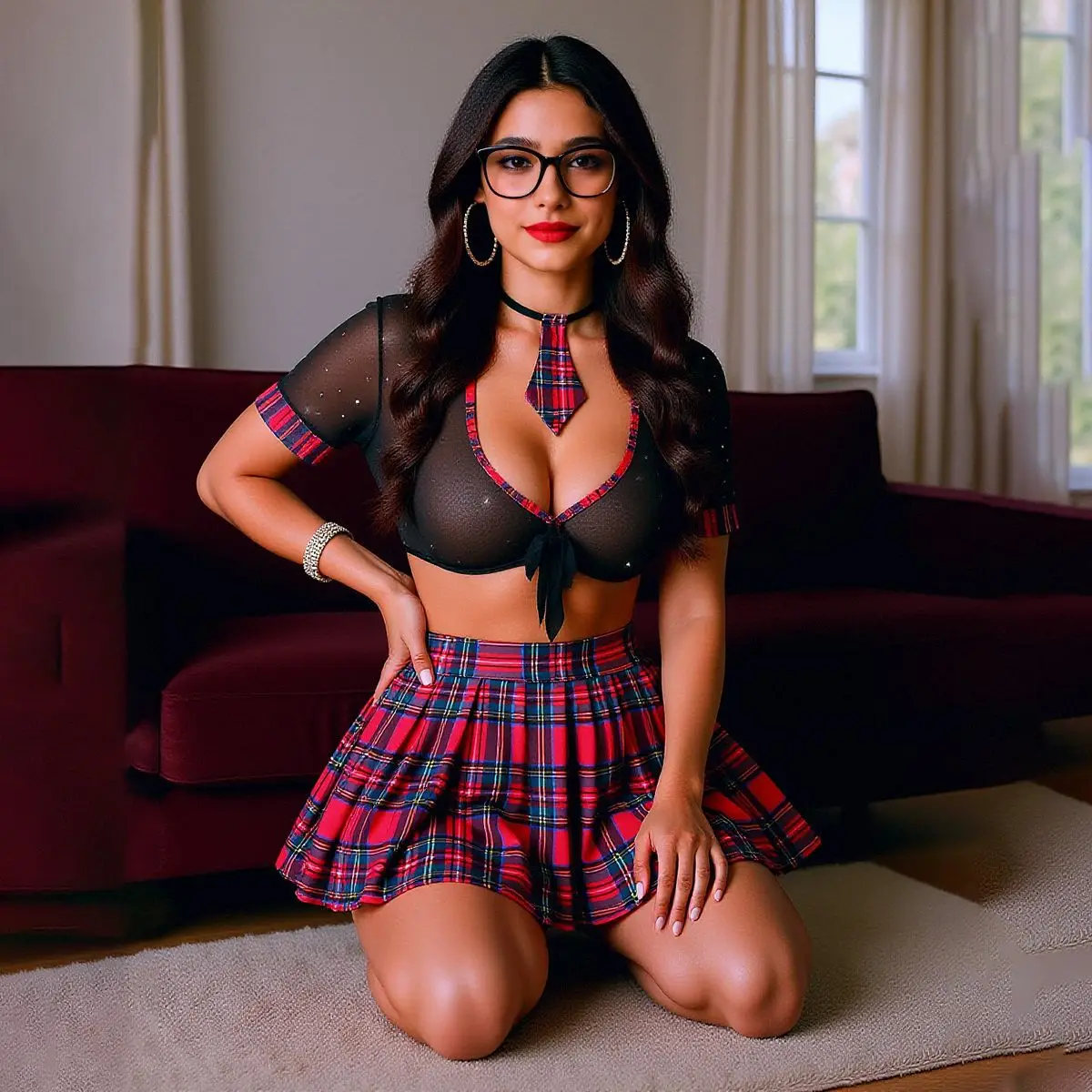 

Новая модная женская сексуальная форма из двух предметов для ролевых игр, школьная форма для взрослых, женское платье для вечеринки, косплей, студенческое нижнее белье, костюмы