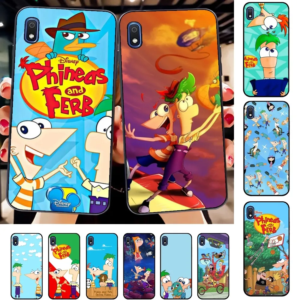 Disney Phineas and Ferb Phone Case For Samsung A 10 11 12 13 20 21 22 30 31 32 40 51 52 53 70 71 72 73 91 13 shell