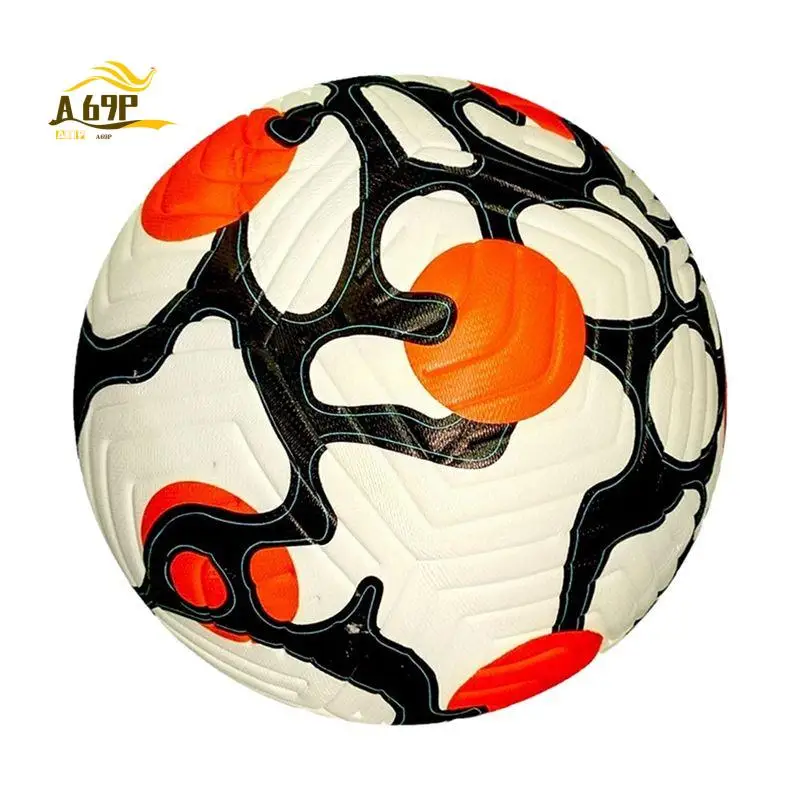 

A69P-Standard Size 5 PU Thermal Bonded Seamless Leakproof Soccer Ball Adult Indoor Outdoor Grass Training Match Football