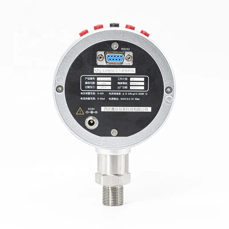 

2025 Hot Sale 0.02%F.S High Precision Digital Gauge Calibration Pressure Source Calibrator Intelligent Pressure Calibrator