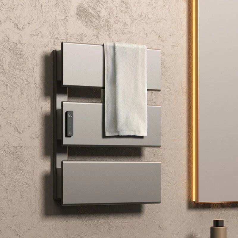 Large panel intelligent electric towel rack bathroom disinfection drying towel rack