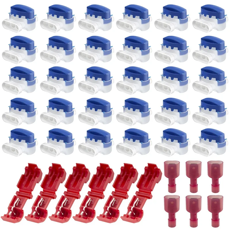 

A76I 36PCS Cable Connectors for Robotic Lawnmowers, Waterproof Connection Cable Wire Connector with Gel Filling