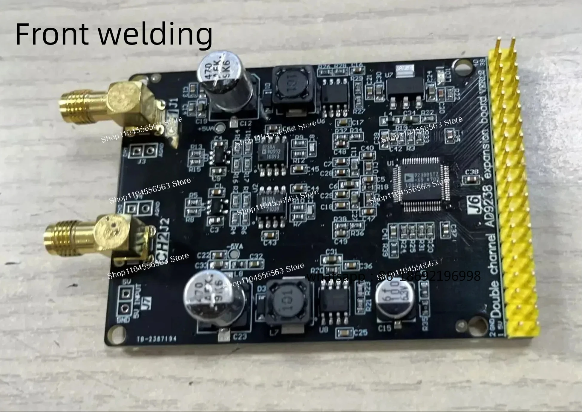 

AD9238 12bit Dual Channel High-Speed ADC Module with FPGA Control for Software Defined Radio, Zynq/Artix Development Board