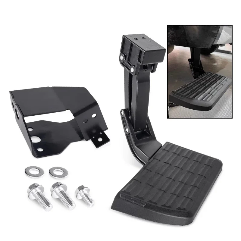 Car refitted retractable bumper tailgate pedal
