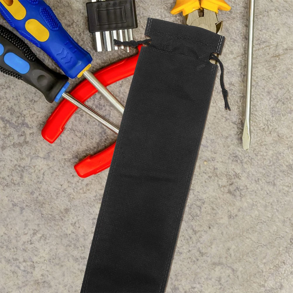 

2Pcs Non-Woven Drawstring Bag Car Tire Cleaning Hook Storage Organizer Pouch Practical Versatile Use Non-Woven Fabric Bag