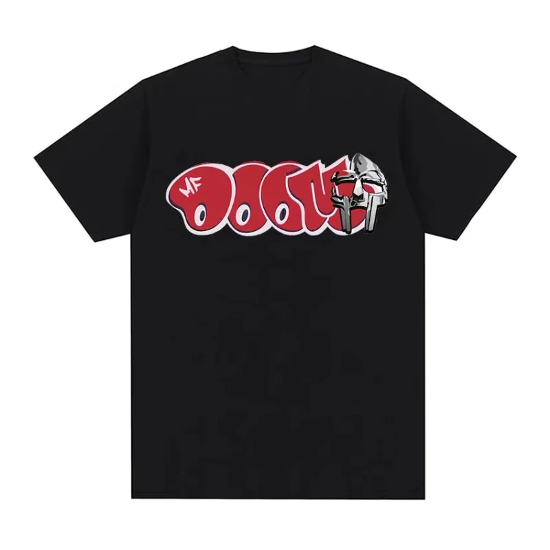 

Singer Mf Doom Madlib Madvillain Graphic Women Hip Hop Retro Short Sleeve T-Shirt Cotton Tees Harajuku Tops
