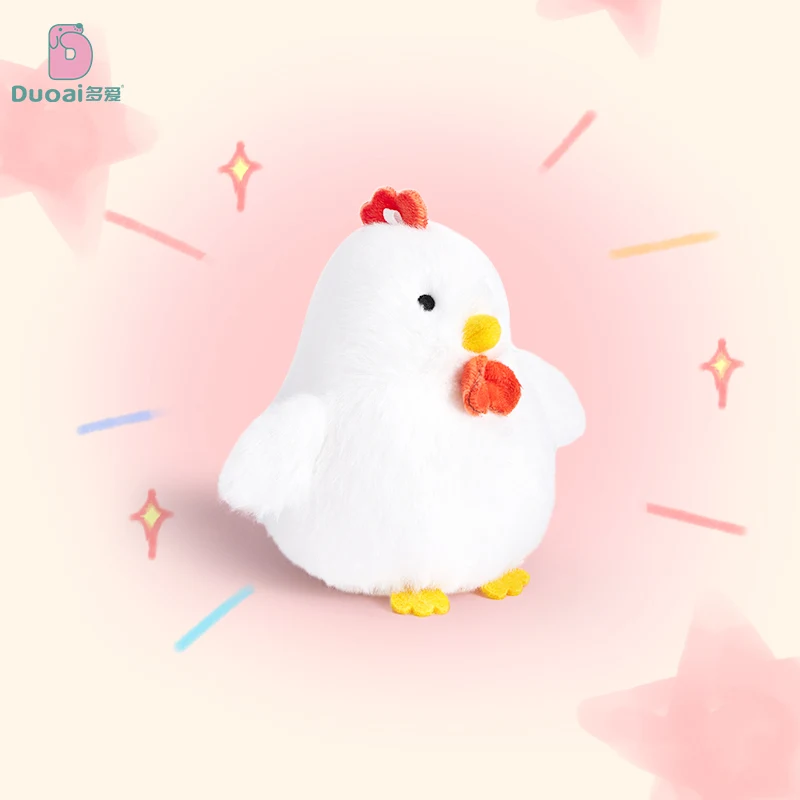 面白い白鶏ぬいぐるみソフトシミュレーションかわいいぬいぐるみ人形首枕ぬいぐるみ男の子女の子フェスティバルギフト ﻿