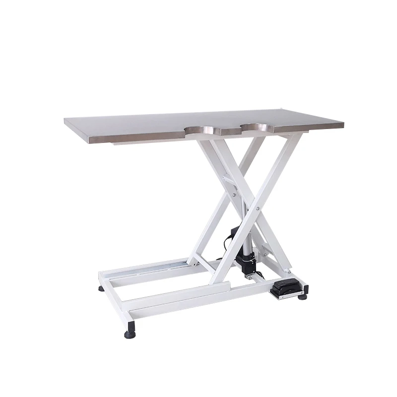 Electric lifting professional ultrasound examination table Veterinary B-ultrasound examination table pet treatment and care