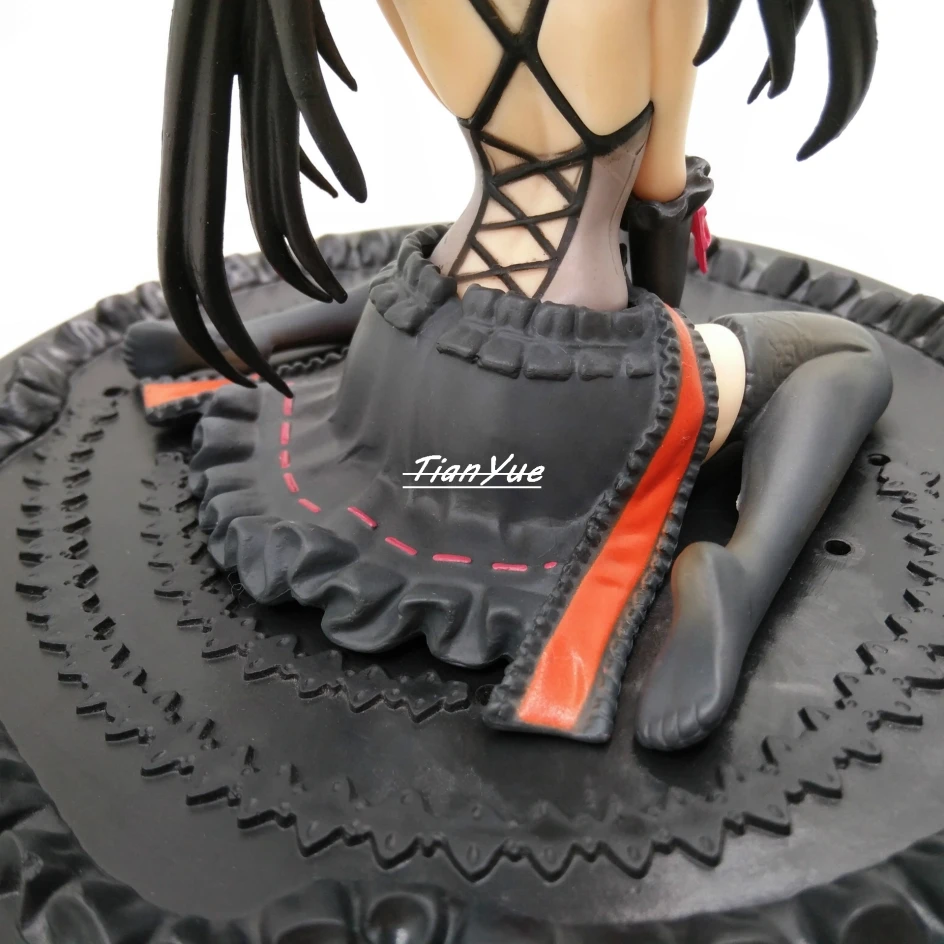 Anime DATE A LIVE Tokisaki Kurumi Nightmare Sitting ver. Girls PVC Action Figures Toys 10cm