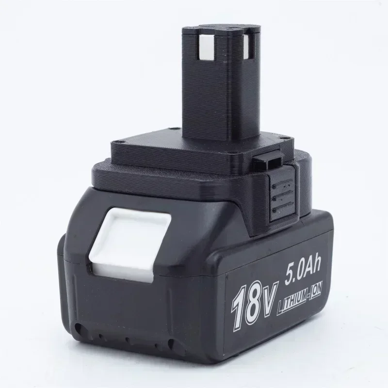 Imagem -06 - Cordless Portátil Power Tools Conector Adaptador Adaptador para Makita 18v Li-ion Battery Converter para Ryobi One Mais 18v Series